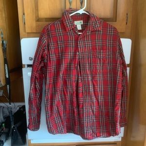 LL Bean Flannel, M